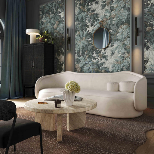 Circe 92.5" Performance Textured Velvet Sofa - Dream Home Furniture & Mattress (Waite Park, MN)