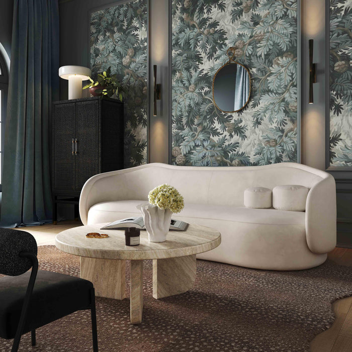 Circe 92.5" Performance Textured Velvet Sofa - Dream Home Furniture & Mattress (Waite Park, MN)
