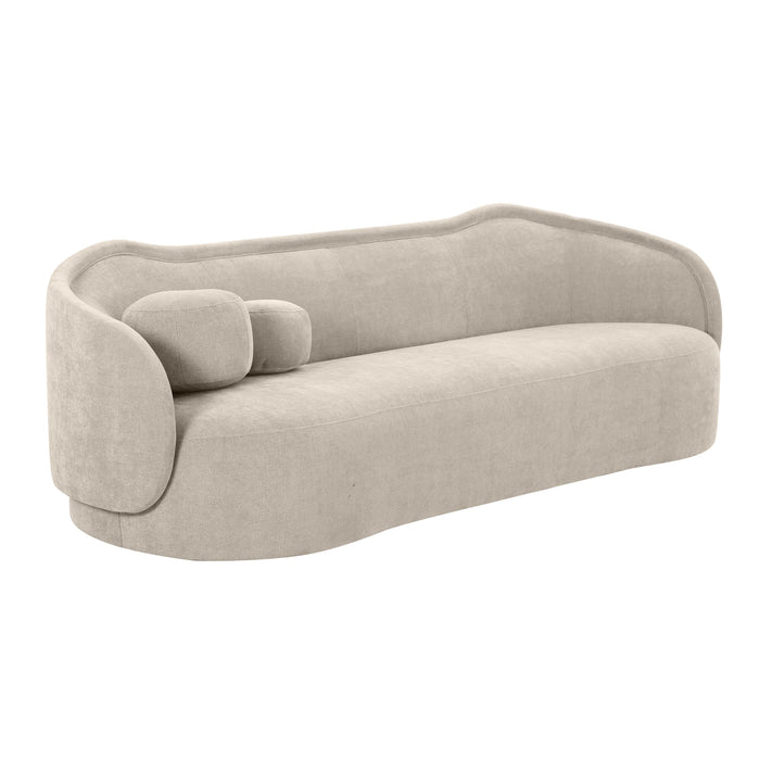 Circe 92.5" Performance Textured Velvet Sofa - Dream Home Furniture & Mattress (Waite Park, MN)