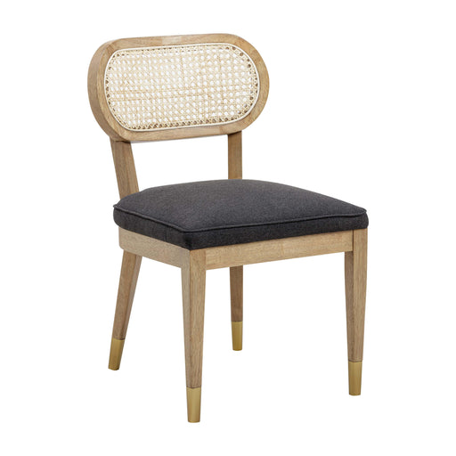 Cosette Performance Linen Dining Chair - Dream Home Furniture & Mattress (Waite Park, MN)