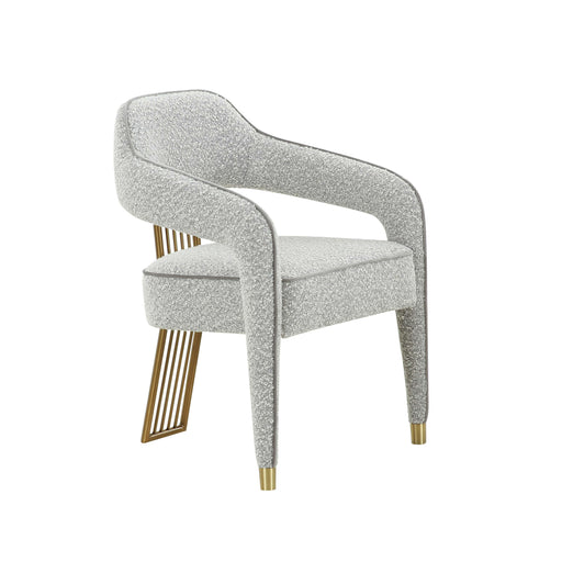 Corralis Performance Boucle Dining Chair - Dream Home Furniture & Mattress (Waite Park, MN)
