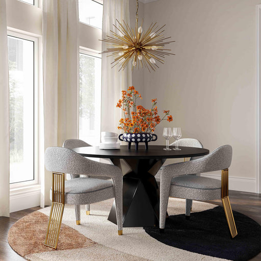 Corralis Performance Boucle Dining Chair - Dream Home Furniture & Mattress (Waite Park, MN)