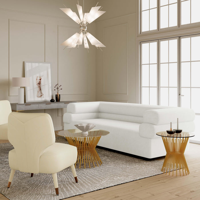 Elsa 98" Performance Fabric Sofa - Dream Home Furniture & Mattress (Waite Park, MN)