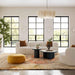 Fickle 82.5" Cream Performance Boucle Modular Loveseat - Dream Home Furniture & Mattress (Waite Park, MN)