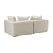 Hangover 81" Cream Performance Linen Loveseat - Dream Home Furniture & Mattress (Waite Park, MN)