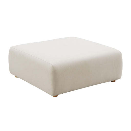 Hangover Cream Performance Linen Ottoman - Dream Home Furniture & Mattress (Waite Park, MN)