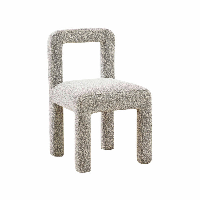 Hazel Performance Boucle Dining Chair - Thumbnail 4