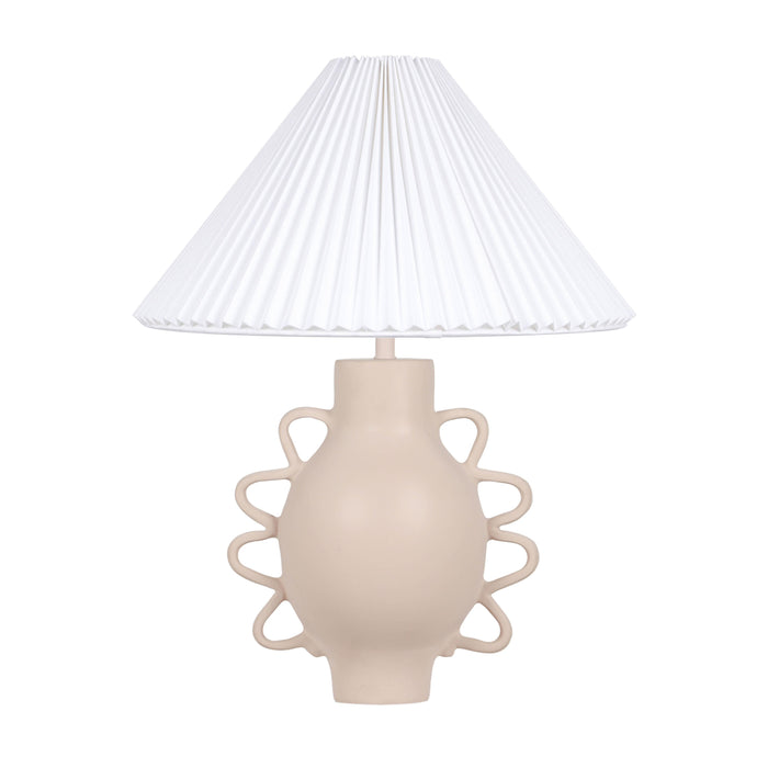 Hazza Pleated Table Lamp - Dream Home Furniture & Mattress (Waite Park, MN)