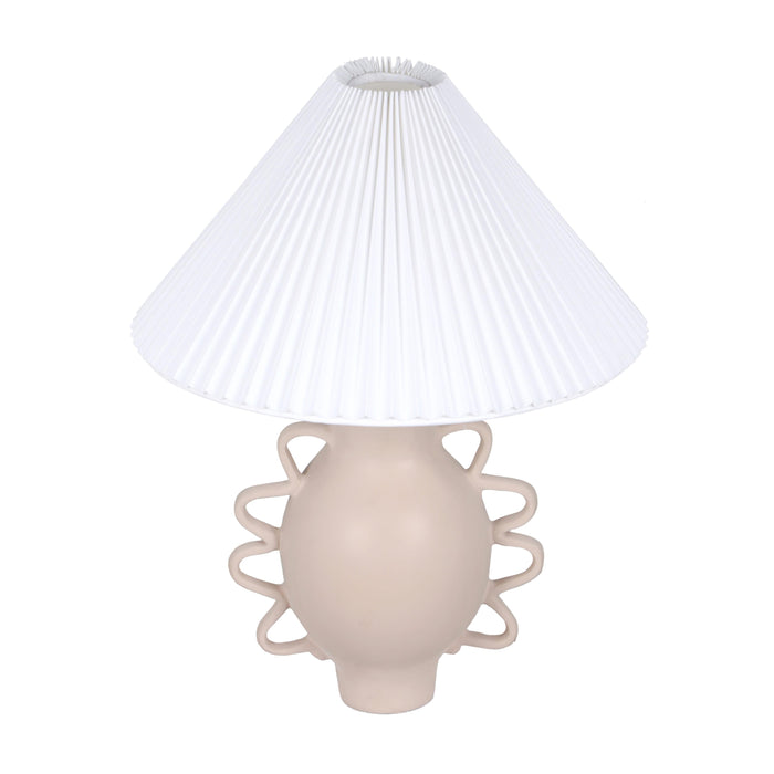 Hazza Pleated Table Lamp - Dream Home Furniture & Mattress (Waite Park, MN)