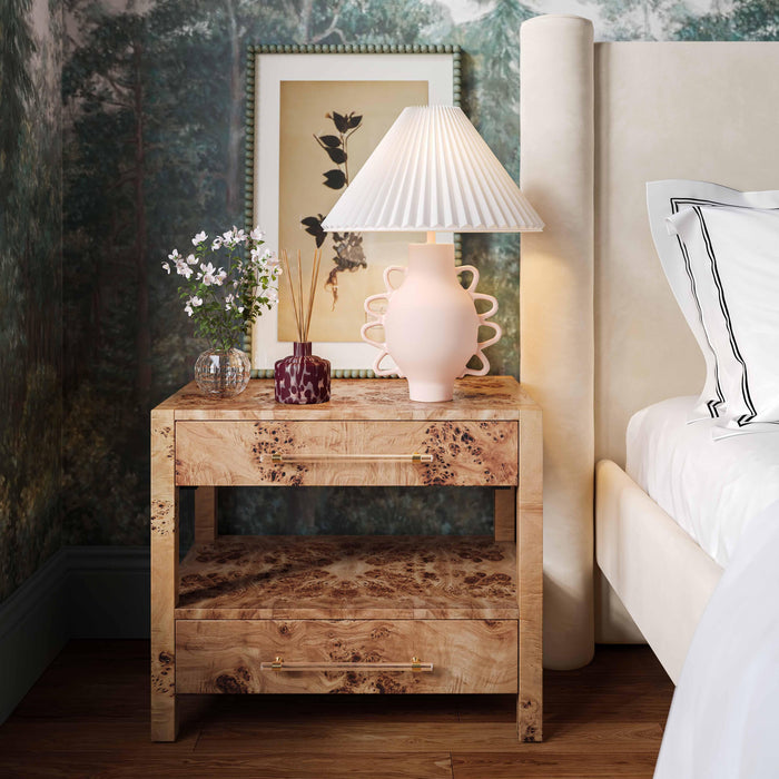 Hazza Pleated Table Lamp - Dream Home Furniture & Mattress (Waite Park, MN)