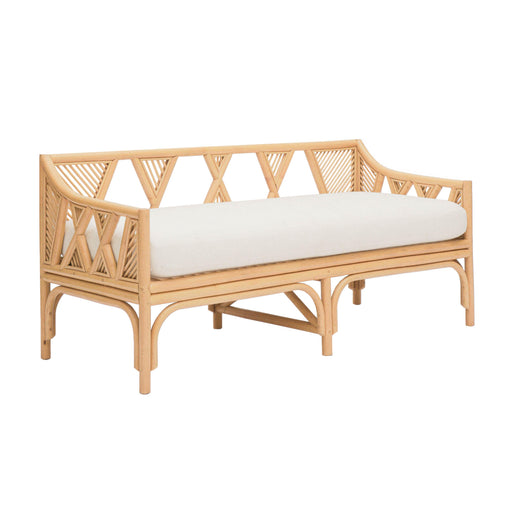 Jayla 54" Natural Rattan Bench - Dream Home Furniture & Mattress (Waite Park, MN)