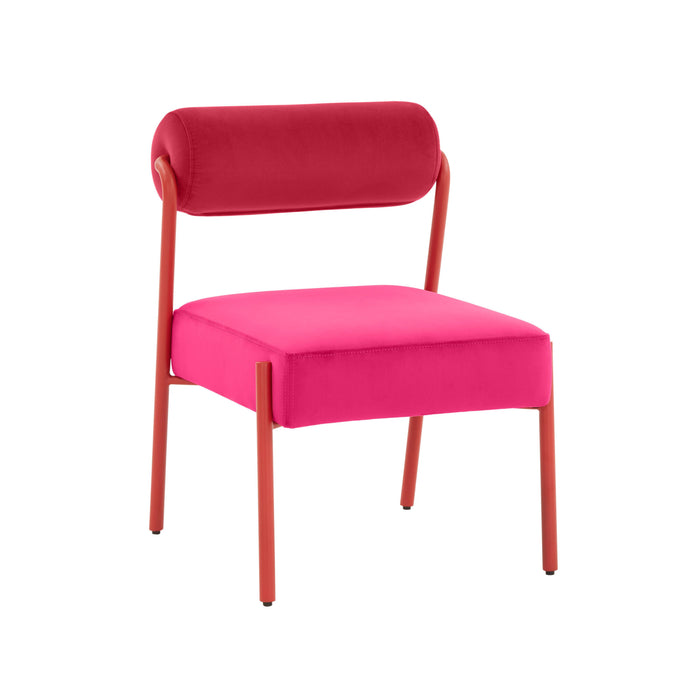 Jolene Performance Velvet Dining Chair - Set of 2 - Dream Home Furniture & Mattress (Waite Park, MN)
