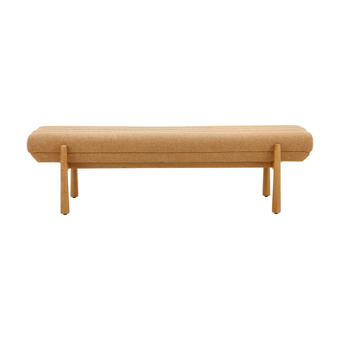 Julianna 56" Textured Performance Fabric Bench