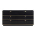 Julieta 62" Acacia Wood 6-Drawer Dresser - Dream Home Furniture & Mattress (Waite Park, MN)