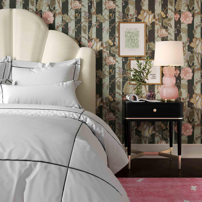 Julieta 19" Acacia Wood Nightstand With Drawer - Dream Home Furniture & Mattress (Waite Park, MN)