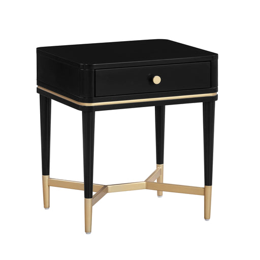 Julieta 19" Acacia Wood Nightstand With Drawer - Dream Home Furniture & Mattress (Waite Park, MN)