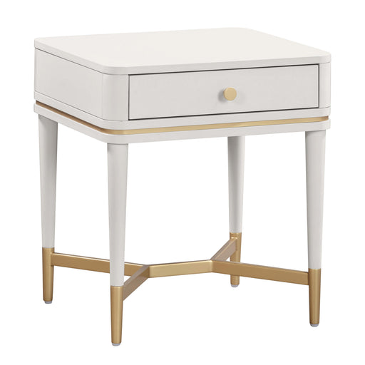 Julieta 19" Acacia Wood Nightstand With Drawer - Dream Home Furniture & Mattress (Waite Park, MN)
