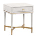 Julieta 19" Acacia Wood Nightstand With Drawer - Dream Home Furniture & Mattress (Waite Park, MN)