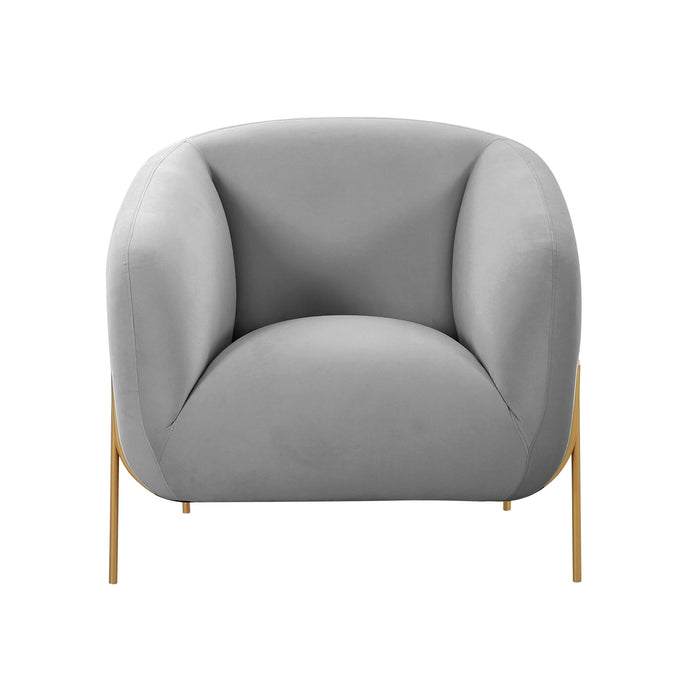 Kandra Performance Velvet Accent Chair - Dream Home Furniture & Mattress (Waite Park, MN)