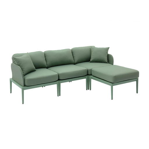 Kapri 4-Piece Modular Outdoor Sectional - Dream Home Furniture & Mattress (Waite Park, MN)