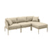 Kapri 4-Piece Modular Outdoor Sectional - Dream Home Furniture & Mattress (Waite Park, MN)