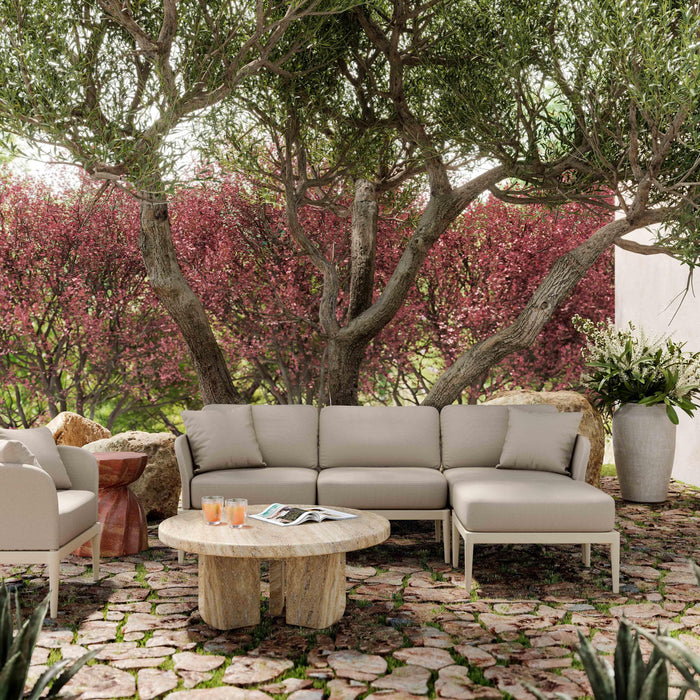 Kapri 4-Piece Modular Outdoor Sectional - Dream Home Furniture & Mattress (Waite Park, MN)
