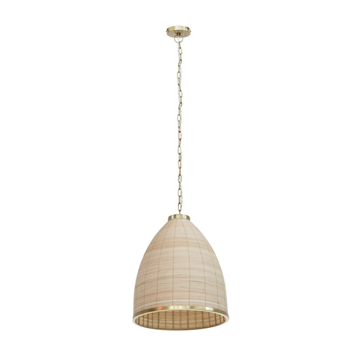 Kelsey Rattan Pendant Lamp - Dream Home Furniture & Mattress (Waite Park, MN)