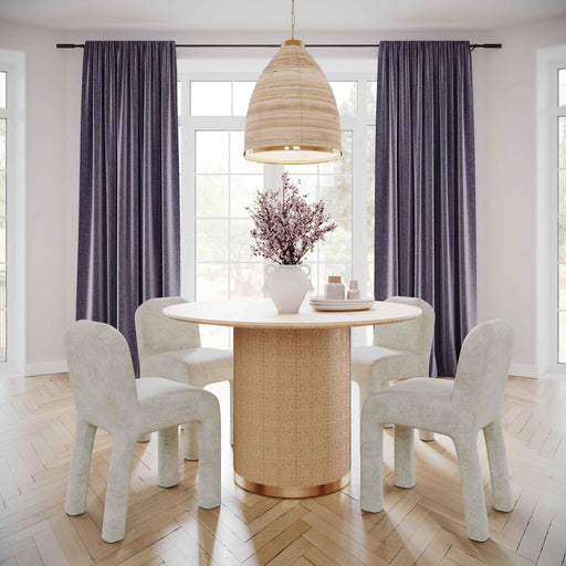Kelsey Rattan Pendant Lamp - Dream Home Furniture & Mattress (Waite Park, MN)
