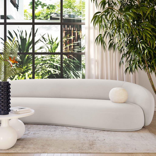 Kendall 120" Performance Velvet Sofa - Dream Home Furniture & Mattress (Waite Park, MN)