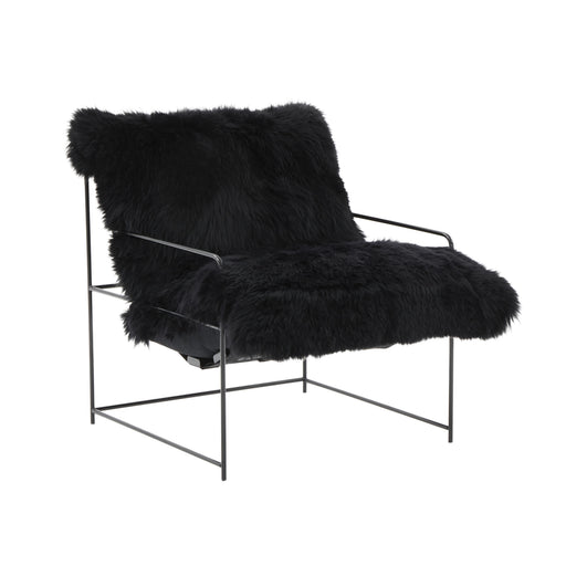 Kimi Genuine Sheepskin Accent Chair - Dream Home Furniture & Mattress (Waite Park, MN)