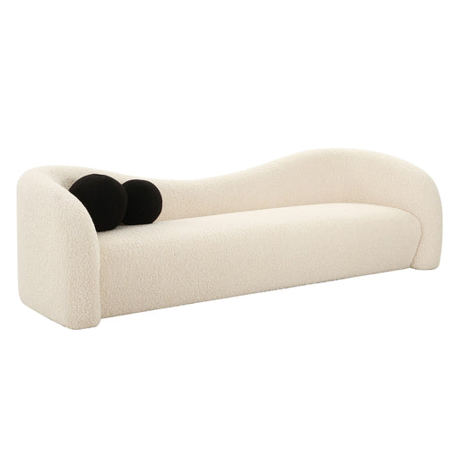 Leonie 102.5" Faux Shearling Sofa - Dream Home Furniture & Mattress (Waite Park, MN)