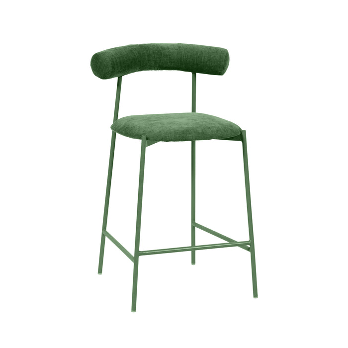 Liliana Performance Velvet Stool - Dream Home Furniture & Mattress (Waite Park, MN)
