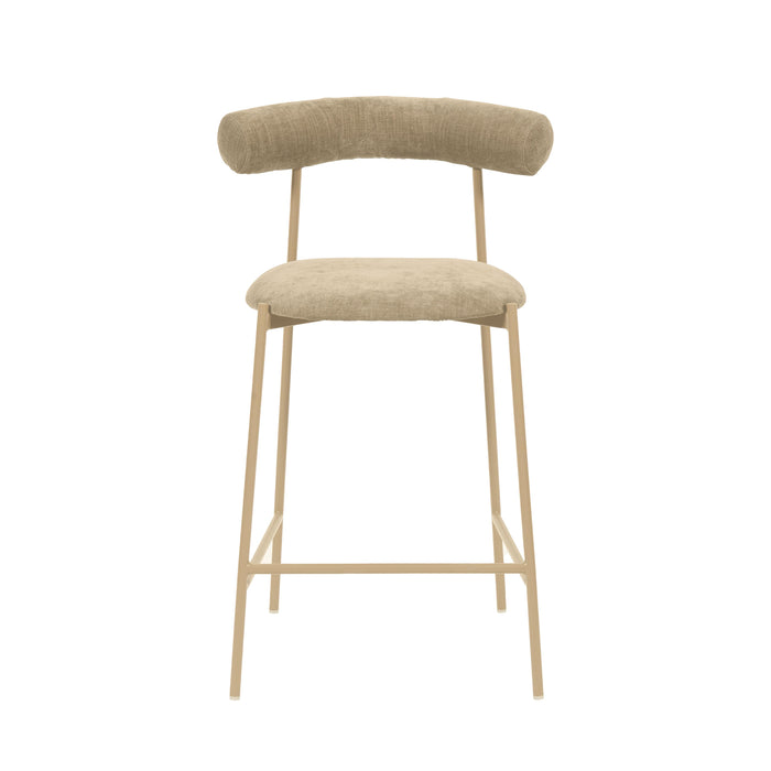 Liliana Performance Velvet Stool