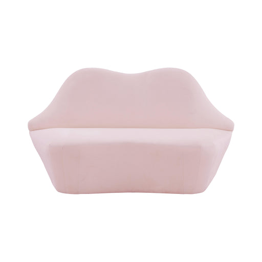 Lips 68" Performance Velvet Settee - Dream Home Furniture & Mattress (Waite Park, MN)