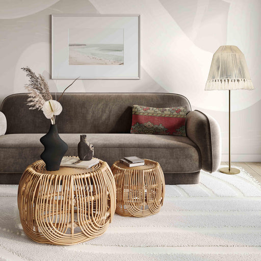 Loop White Area Rug - Dream Home Furniture & Mattress (Waite Park, MN)