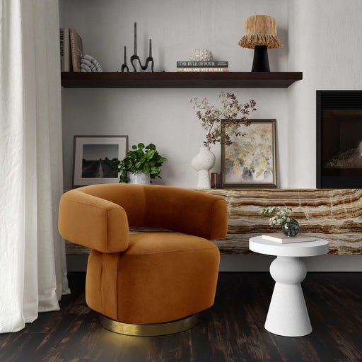 Lupita White Side Table - Dream Home Furniture & Mattress (Waite Park, MN)