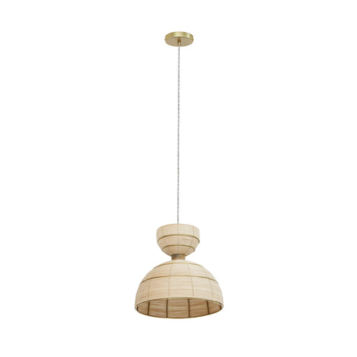Lydia Rattan Pendant Lamp - Dream Home Furniture & Mattress (Waite Park, MN)