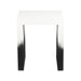 Matra Black and White End Table - Dream Home Furniture & Mattress (Waite Park, MN)