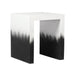 Matra Black and White End Table - Dream Home Furniture & Mattress (Waite Park, MN)
