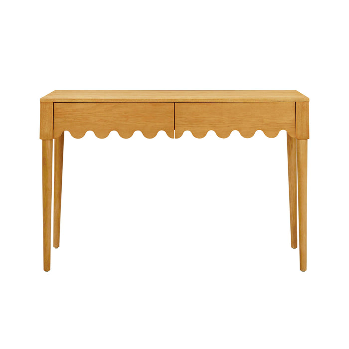 Oodle 48" Natural Ash 2-Drawer Desk