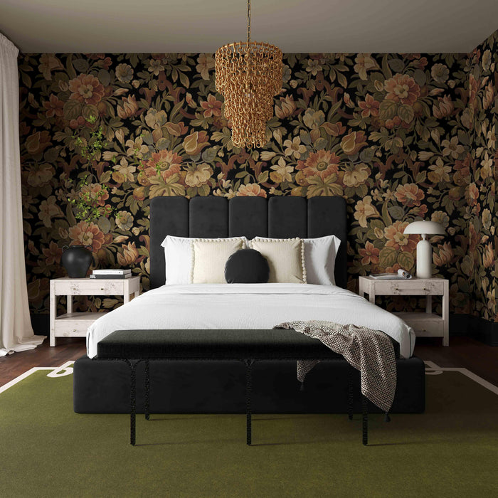 Palani Performance Velvet Bed