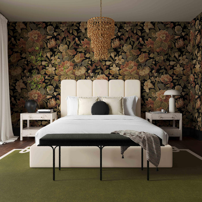 Palani Performance Velvet Bed