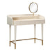 Penelope 45" Vegan Leather Wrapped Vanity Desk With Drawer - Dream Home Furniture & Mattress (Waite Park, MN)