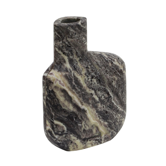 Pika Grey Marble Vase