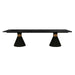 Rishi 120" Rope Rectangular Dining Table - Dream Home Furniture & Mattress (Waite Park, MN)