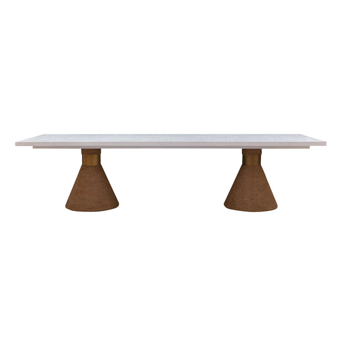 Rishi 120" Rope Rectangular Dining Table - Dream Home Furniture & Mattress (Waite Park, MN)