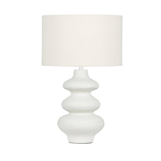 Riviera Cream Textured Table Lamp - Dream Home Furniture & Mattress (Waite Park, MN)