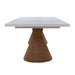 Rishi 120" Rope Rectangular Dining Table - Dream Home Furniture & Mattress (Waite Park, MN)