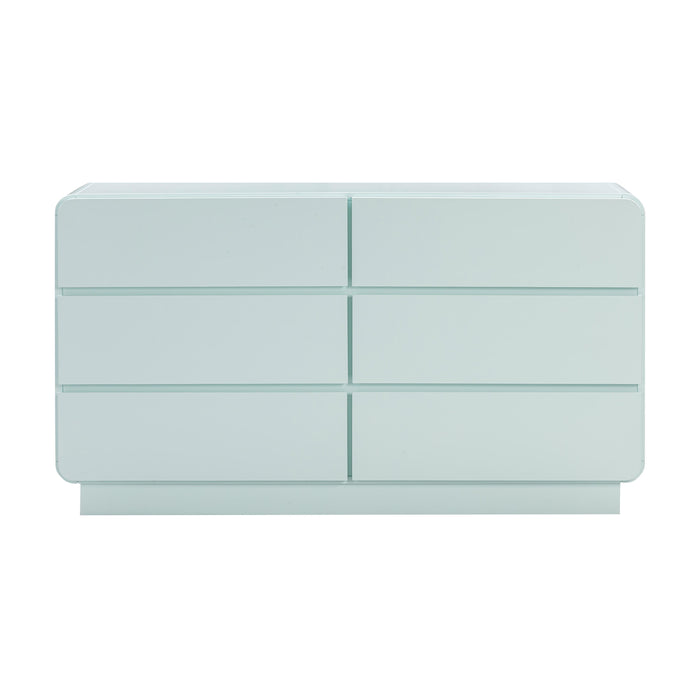 Sagura 56" 6-Drawer Dresser - Dream Home Furniture & Mattress (Waite Park, MN)