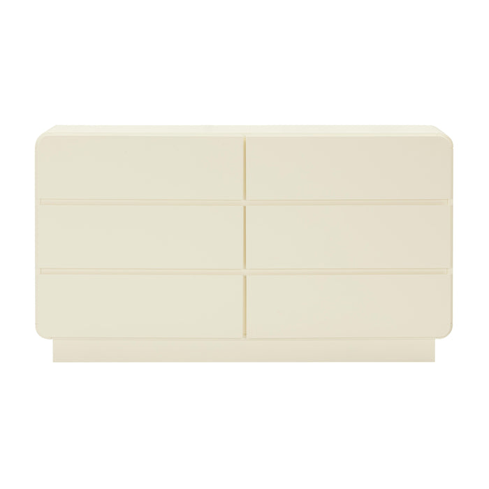 Sagura 56" 6-Drawer Dresser - Dream Home Furniture & Mattress (Waite Park, MN)